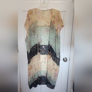 American Eagle sheer kimono/duster